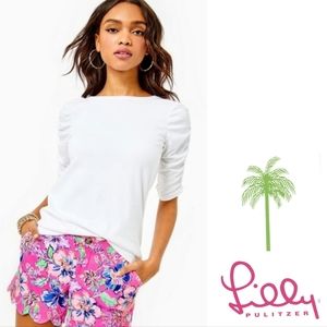 Lilly Pulitzer Belden White Top 🌴